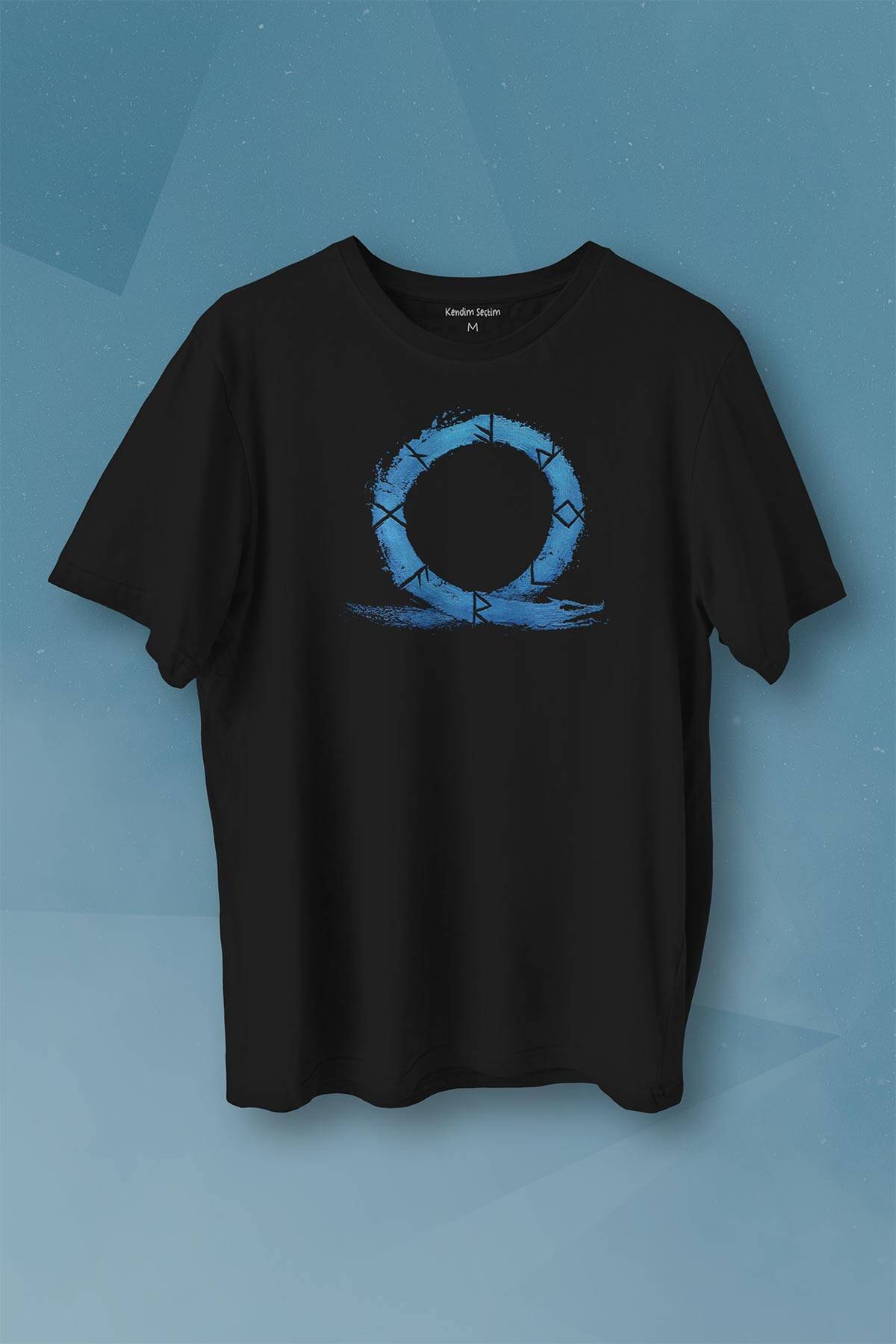 God of War Ragnarok Oyun Gamer Baskılı Tişört Unisex T-shirt - 1