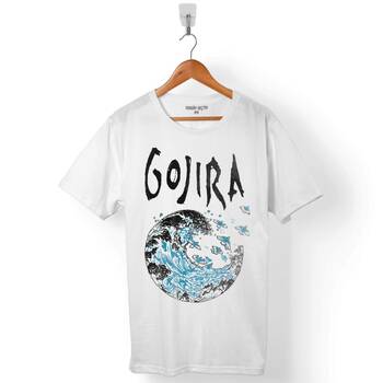 GOJIRA PROGRESIF METAL LOGO ERKEK TİŞÖRT - 1