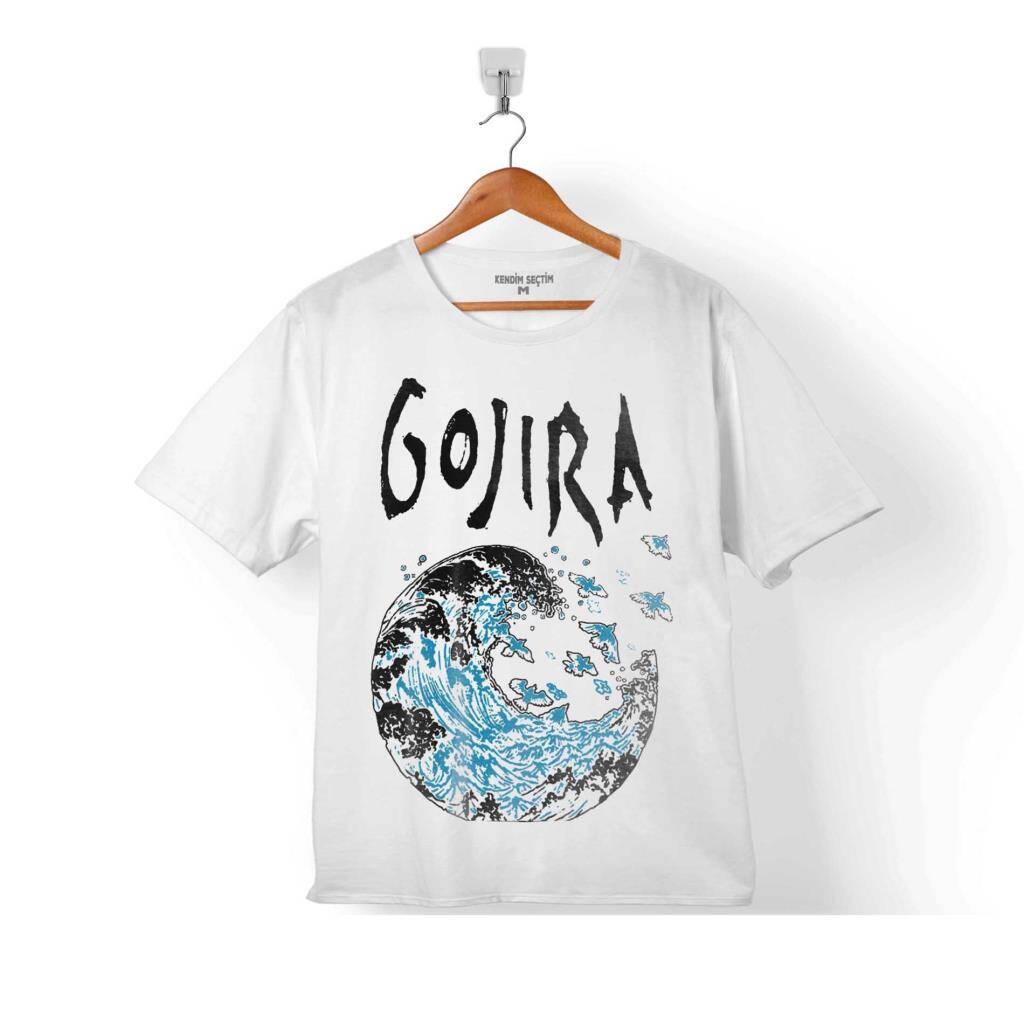 GOJIRA PROGRESIF METAL LOGO METALLICA 2 ÇOCUK TİŞÖRT - 1