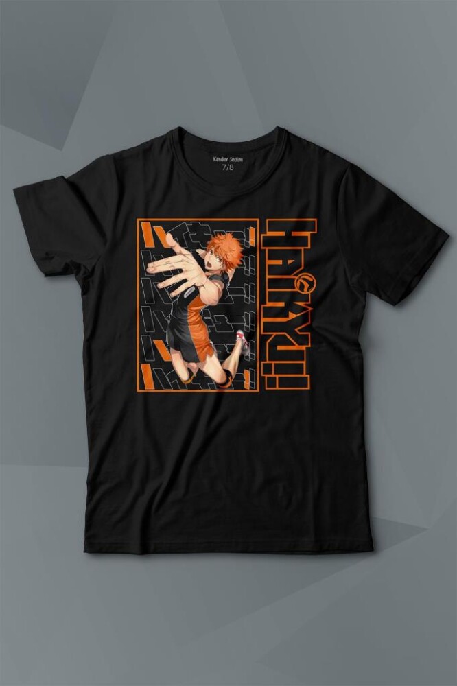 Haikyuu Fly Anime Baskılı Tişört Çocuk T-shirt - KENDİM SEÇTİM