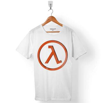HALF LIFE HALF-LIFE COUNTER STRIKE LOGO ERKEK TİŞÖRT - 1