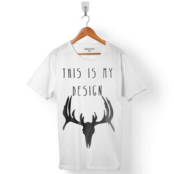 HANNIBAL THIS IS MY DESIGN TASARIM ERKEK TİŞÖRT - 1