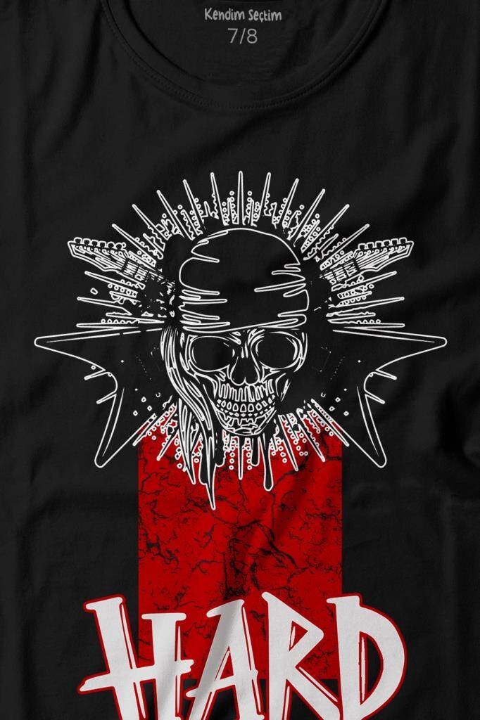 Hard Rock Music Old 90'S Baskılı Tişört Çocuk T-shirt (1)