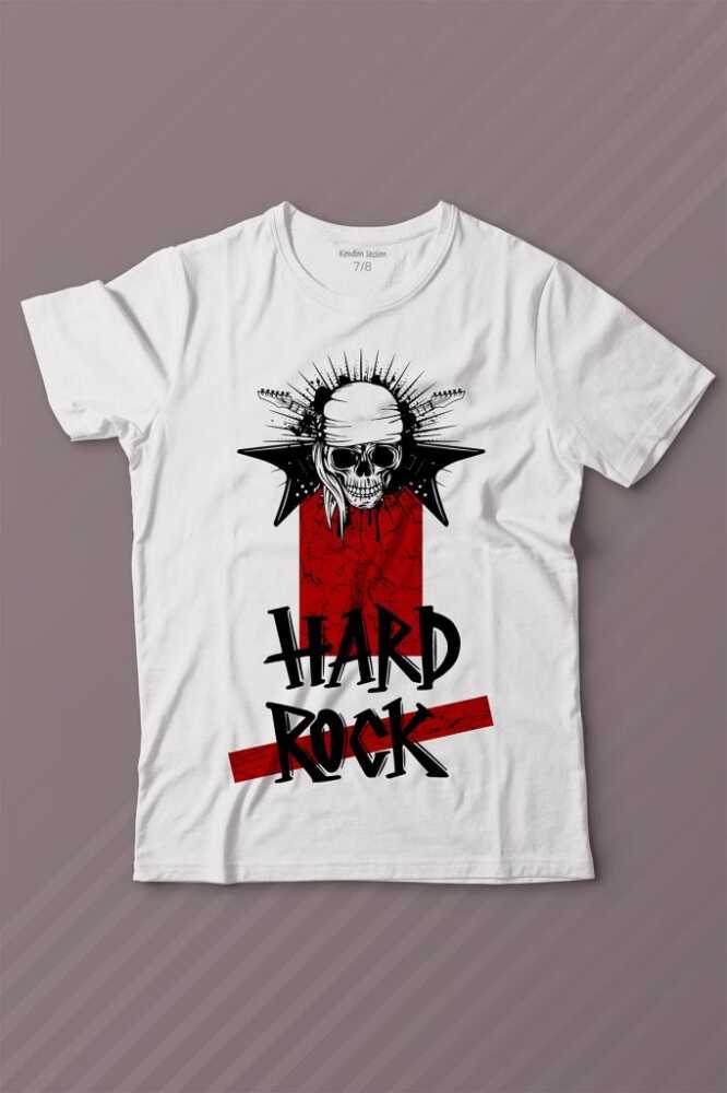 Hard Rock Music Old 90'S Baskılı Tişört Çocuk T-shirt - 1