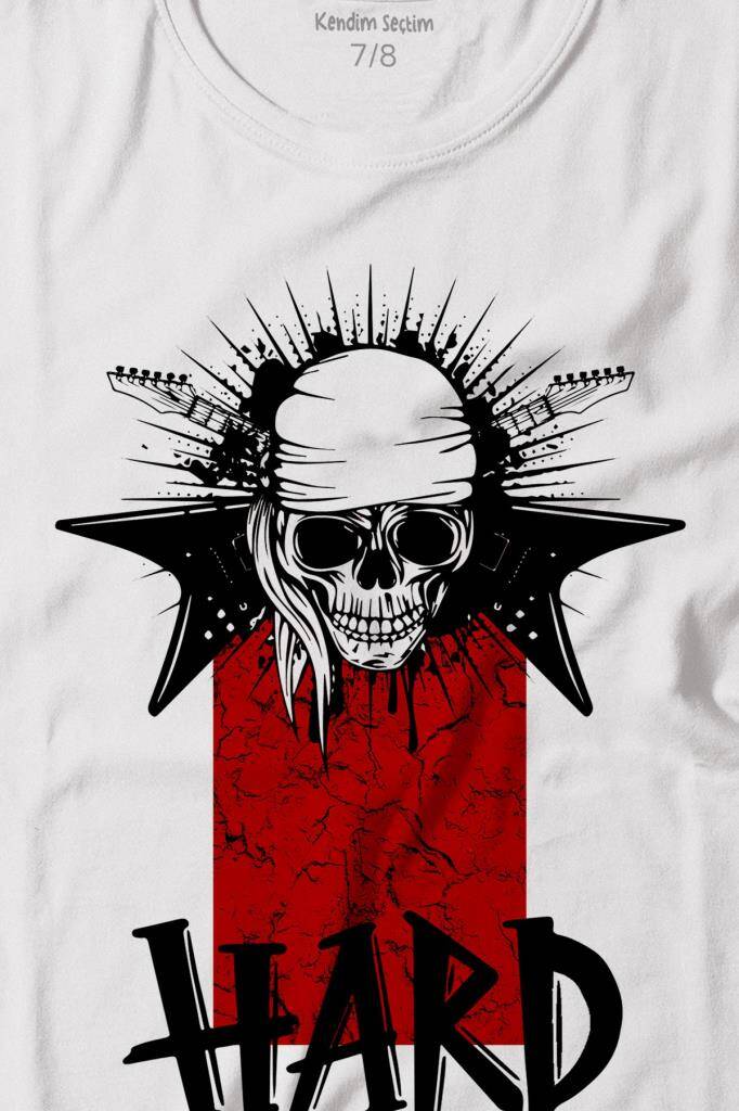Hard Rock Music Old 90'S Baskılı Tişört Çocuk T-shirt (1)
