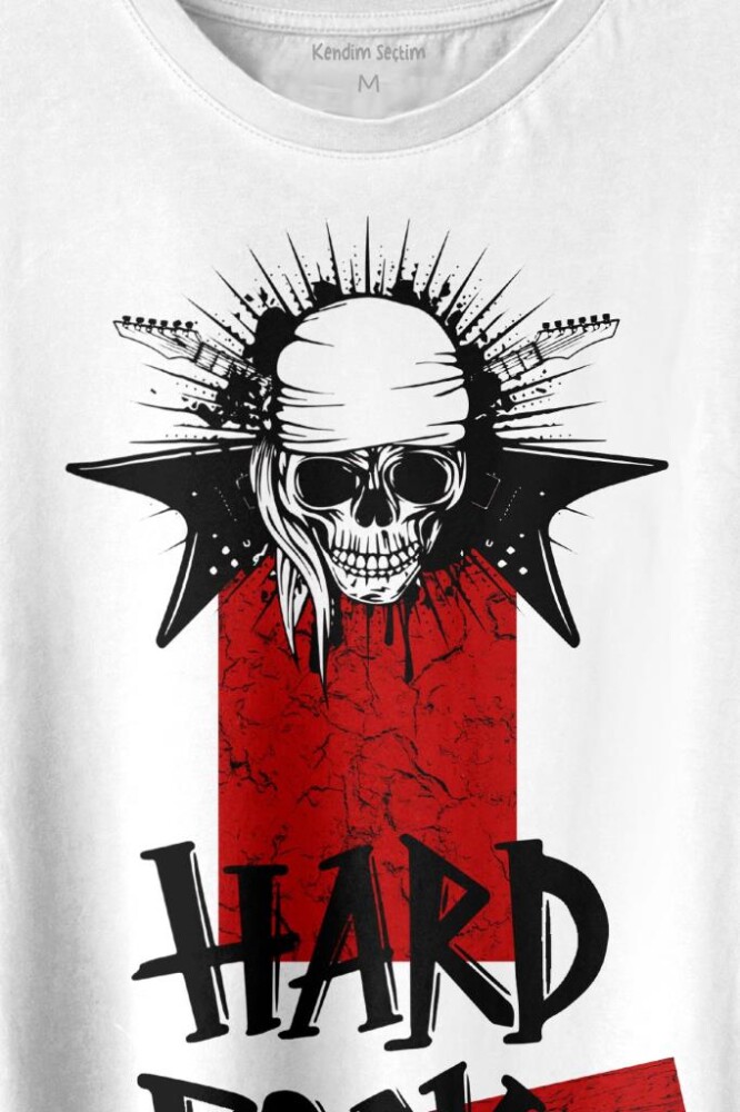 Hard Rock Music Old 90'S Baskılı Tişört Unisex T-shirt - 2