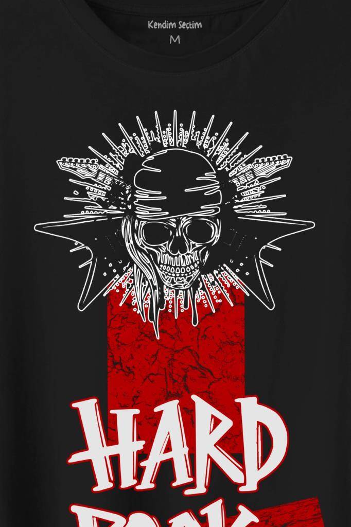 Hard Rock Music Old 90'S Baskılı Tişört Unisex T-Shirt (1)