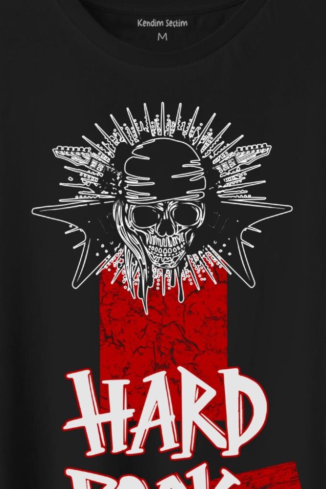 Hard Rock Music Old 90'S Baskılı Tişört Unisex T-Shirt - 2