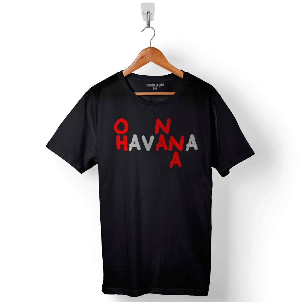 Havana Ohh Na Na CaMila Cabello Baskılı Tişört Unisex T-Shirt - 1