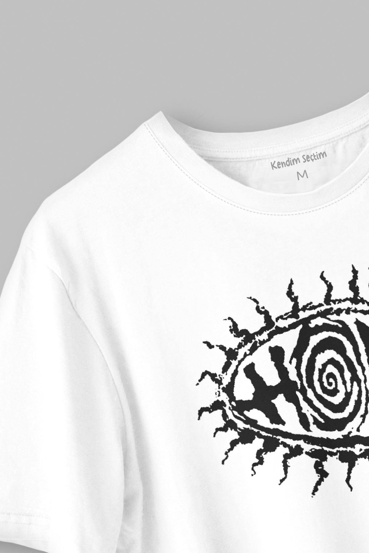 Hole Nirvana Kurt Cobain Tişört Grunge Rock Punk Baskılı Beyaz Unisex T-shirt (1)