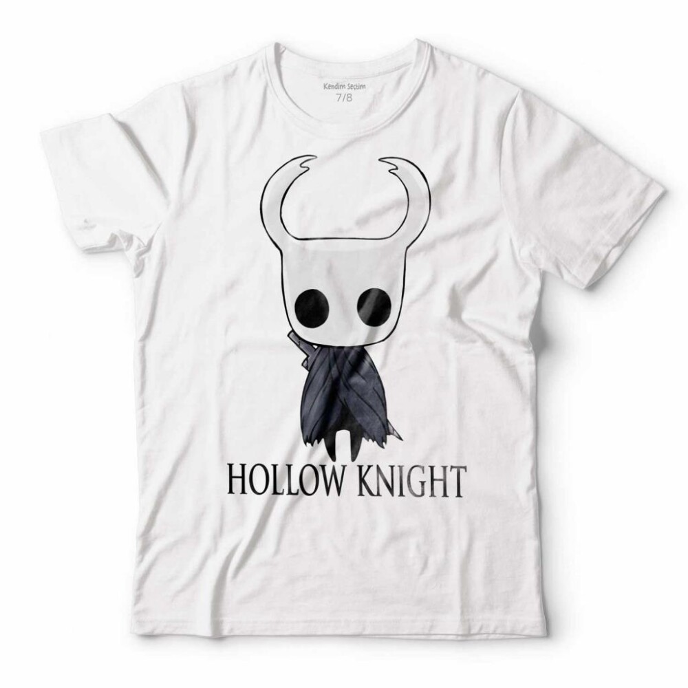 HOLLOW KNIGHT GHOST CADILAR BAYRAMI KURU KAFA ÇOCUK TİŞÖRT - KENDİM SEÇTİM