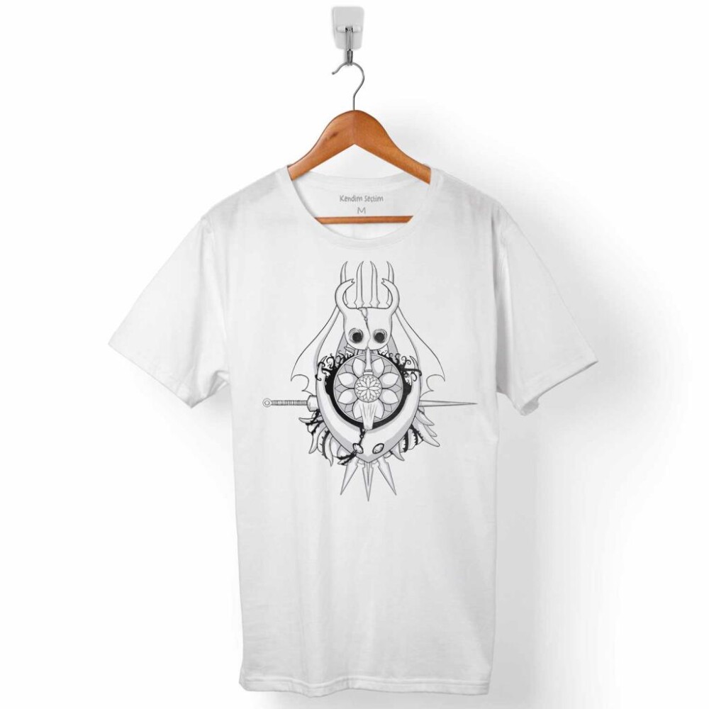 HOLLOW KNIGHT GHOST CADILAR BAYRAMI KURU KAFA ERKEK TİŞÖRT - KENDİM SEÇTİM