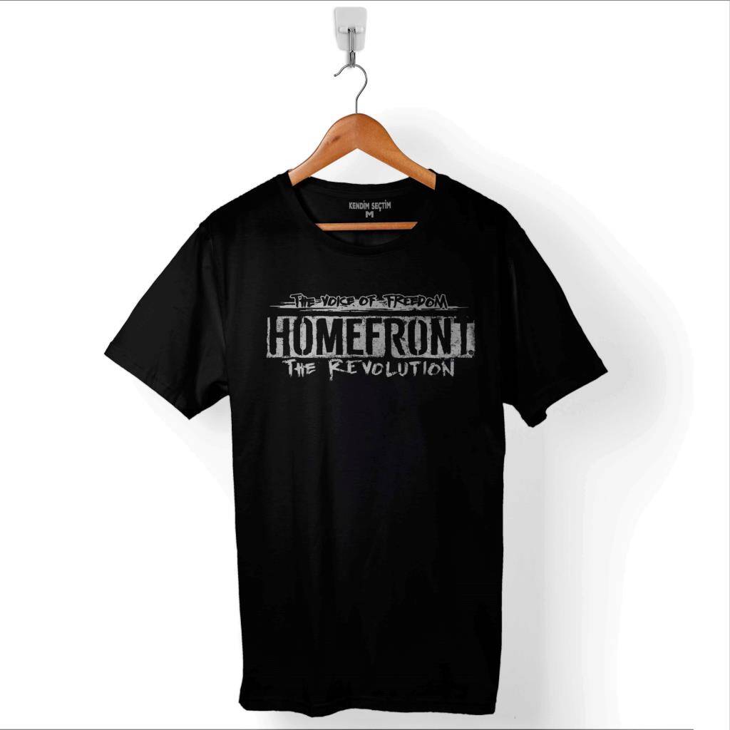 Homefront The REvolution American Rock Baskılı Tişört Unisex T-Shirt - 1