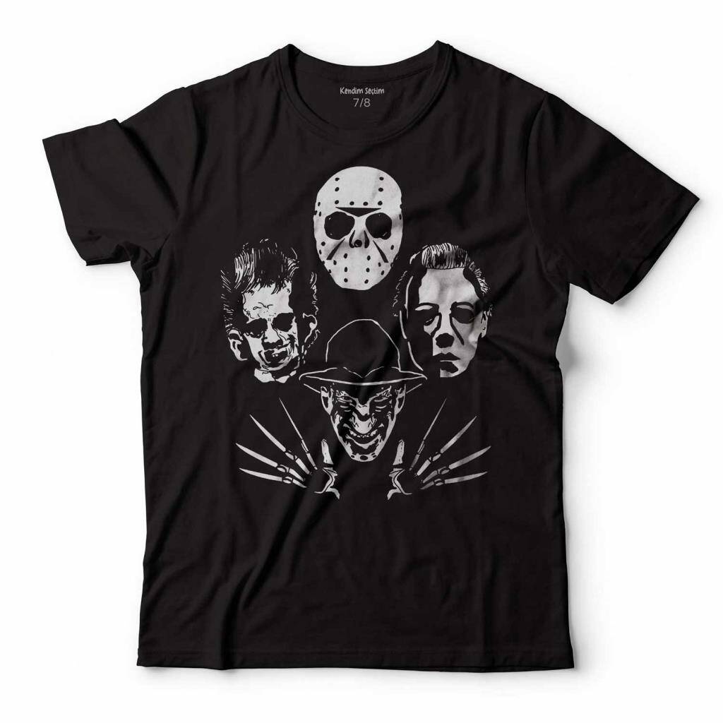 HORROR RHAPSODY FREDDY KRUEGER SİLÜETİ ÇOCUK TİŞÖRT - 1