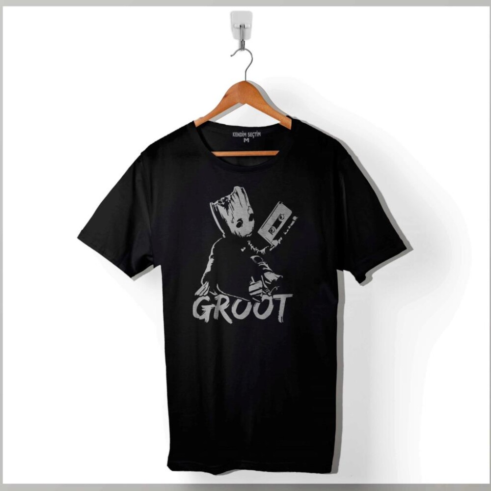 I Am Groot Guardians Of The Galaxy 2 Baskılı Tişört Unisex T-Shirt - 1