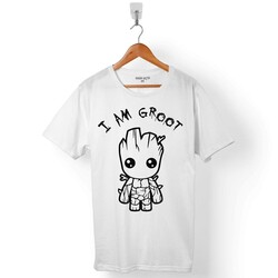 I AM GROOT HARİKAYIM GALAKSİNİN KORUYUCULARI 2 ERKEK TİŞÖRT - 1