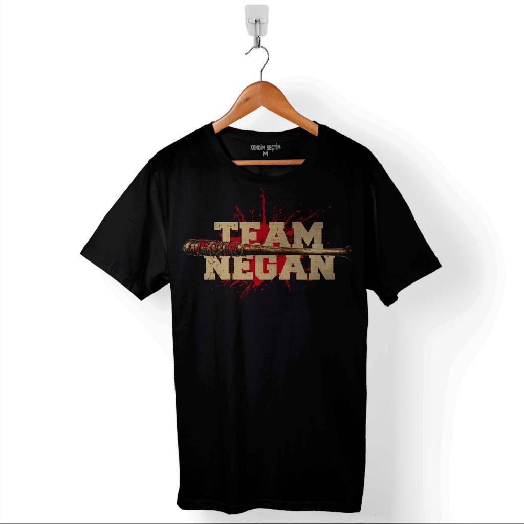 I Am Negan The Walking Dead Yürüyen Ölüler Baskılı Tişört Unisex T-Shirt - 1