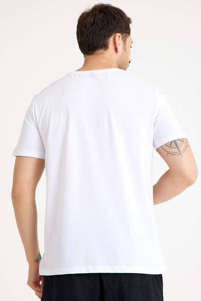 Ice Cream Scream Summer Funny T-shirt Yaz Eğlenceli Dondurma Baskılı Beyaz Tişört - 4