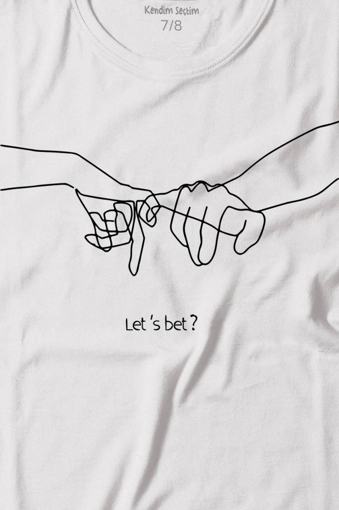 İddia Sevgili Minimal Baskılı Tişört Çocuk T-shirt (1)