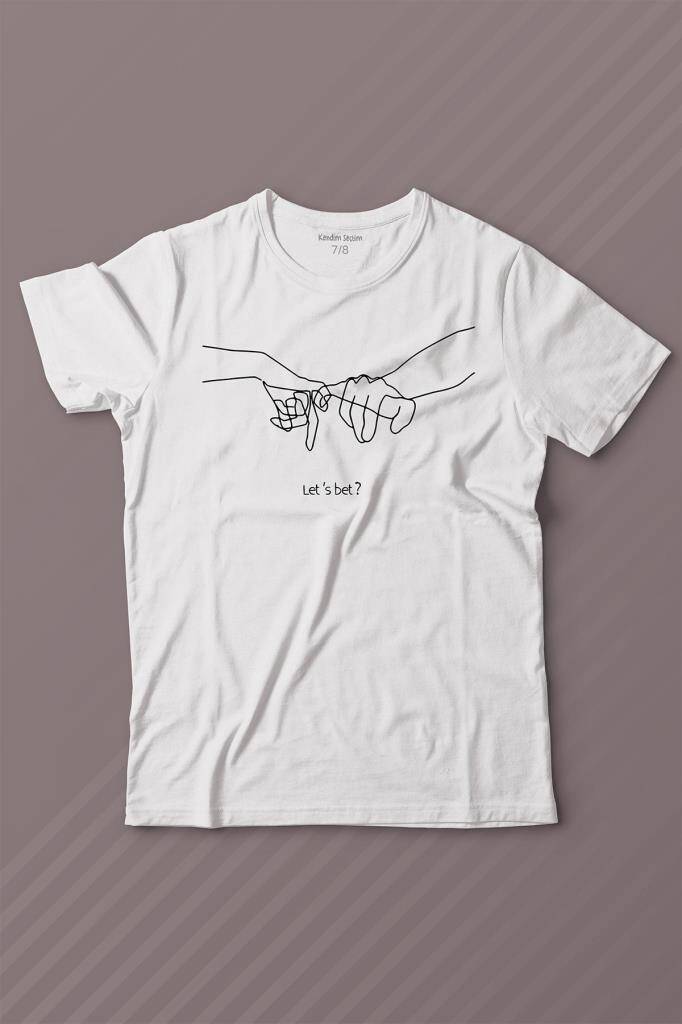 İddia Sevgili Minimal Baskılı Tişört Çocuk T-shirt - 1