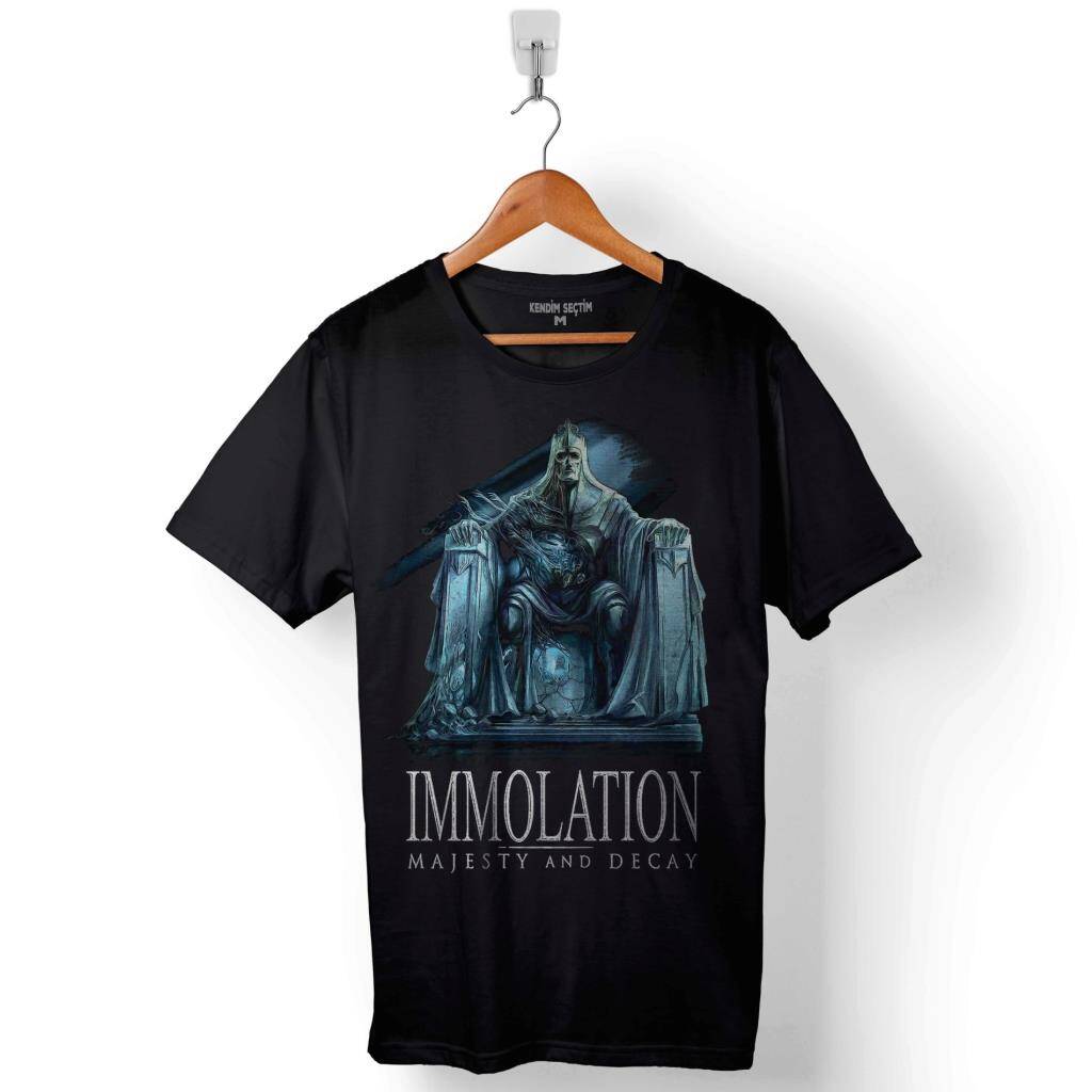 ImMilation Majesty And Decay Revıew Baskılı Tişört Unisex T-Shirt - 1
