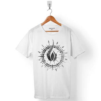 IN FLAMES BAND LOGO ERKEK TİŞÖRT - 1