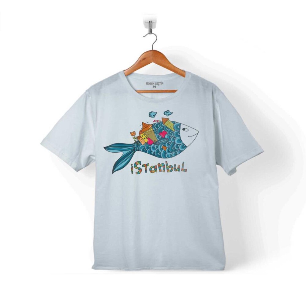 İstanbul Galata Turkey istanbul Türkiye Osmanlı Baskılı Çocuk Tişört - KENDİM SEÇTİM