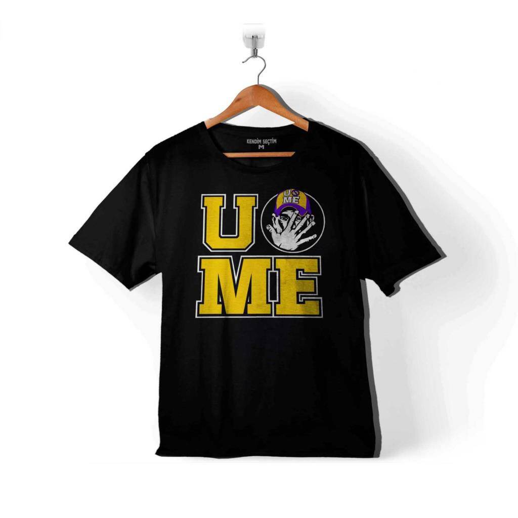 John Cena You Me Never Give Up Cenation Asla Pes Etme Baskılı Tişört Çocuk T-shirt - 1