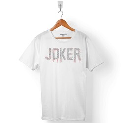 JOKER TYPOGRAPHY HİP HOP ERKEK TİŞÖRT - 1