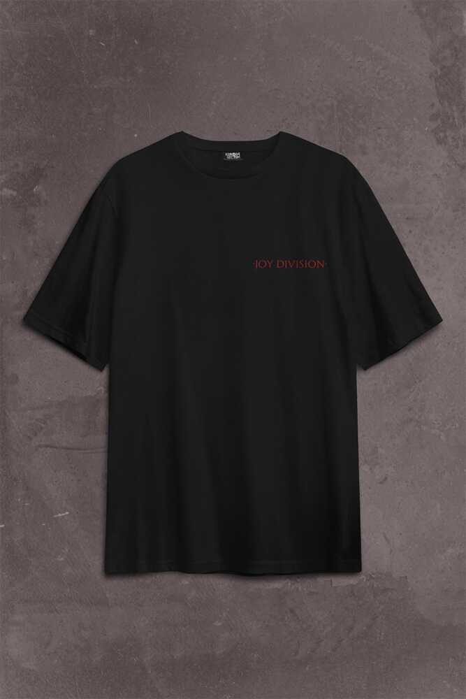 Joy Division Ian Curtis 90S Rock Punk Uk Sırt Ön Baskılı Oversize Tişört Unisex T-Shirt - 2