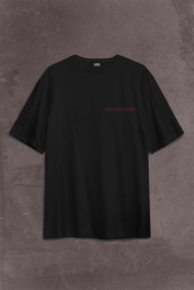 Joy Division Ian Curtis 90S Rock Punk Uk Sırt Ön Baskılı Oversize Tişört Unisex T-Shirt - 2