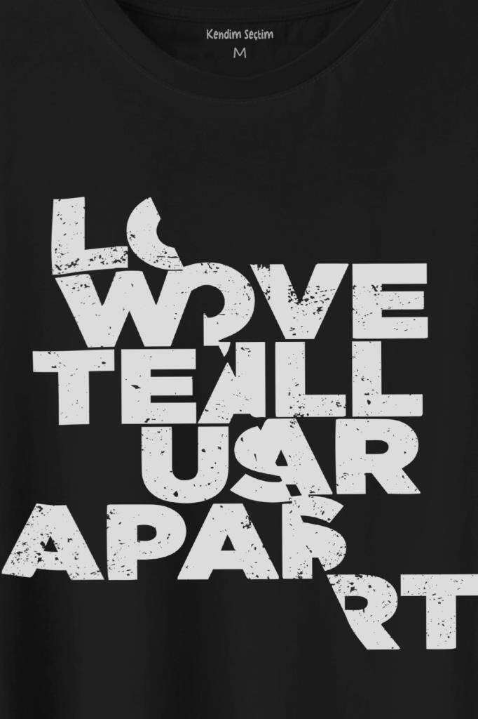 Joy Division Love Will Tear Us Ian Curtıs Baskılı Tişört Unisex T-Shirt (1)