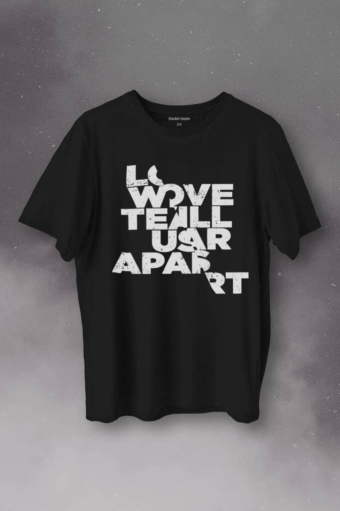 Joy Division Love Will Tear Us Ian Curtıs Baskılı Tişört Unisex T-Shirt - 1