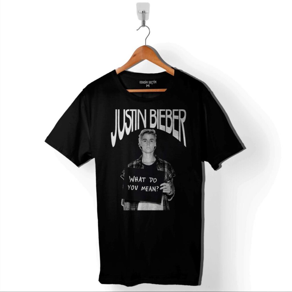 Justin Bieber 94 1994 What Do You Man Mean Baskılı Tişört Unisex T-Shirt - 1