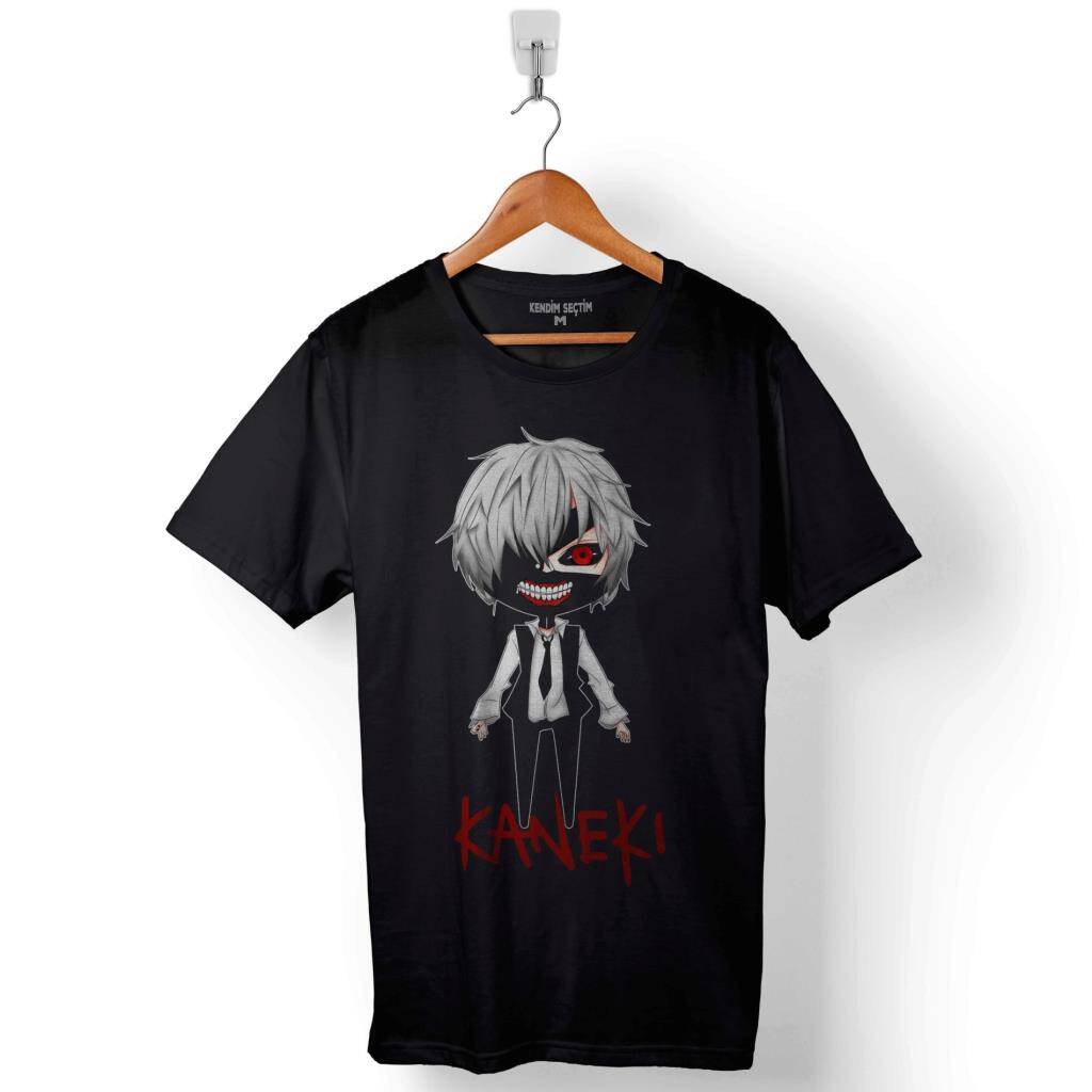 Kanekı Tokyo Ghoul Baskılı Tişört Unisex T-Shirt - 1