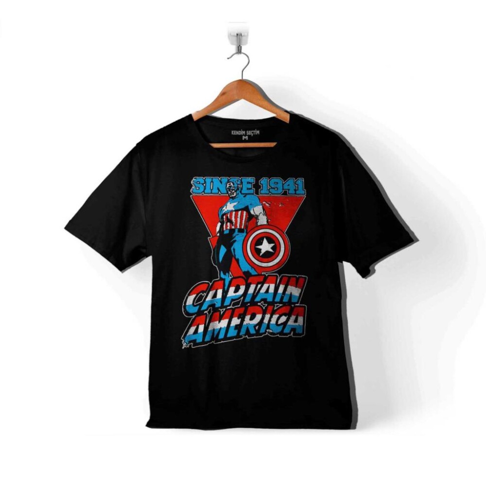 KAPTAN AMERİKA CAPTAIN AMERICA SINCE 1941 ÇOCUK TİŞÖRT - KENDİM SEÇTİM