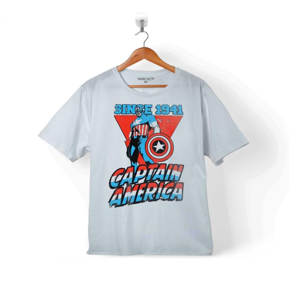 KAPTAN AMERİKA CAPTAIN AMERICA SINCE 1941 ÇOCUK TİŞÖRT - KENDİM SEÇTİM