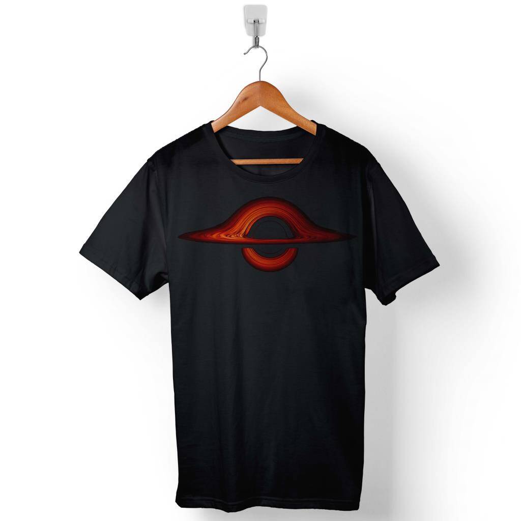 Kara Delik Karadelik Uzay Zaman Black Hole Nasa Baskılı Tişört Unisex T-Shirt - 1