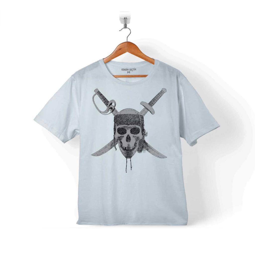 KARAYİP KORSANLARI KURU KAFA SKULL ÇOCUK TİŞÖRT - 1