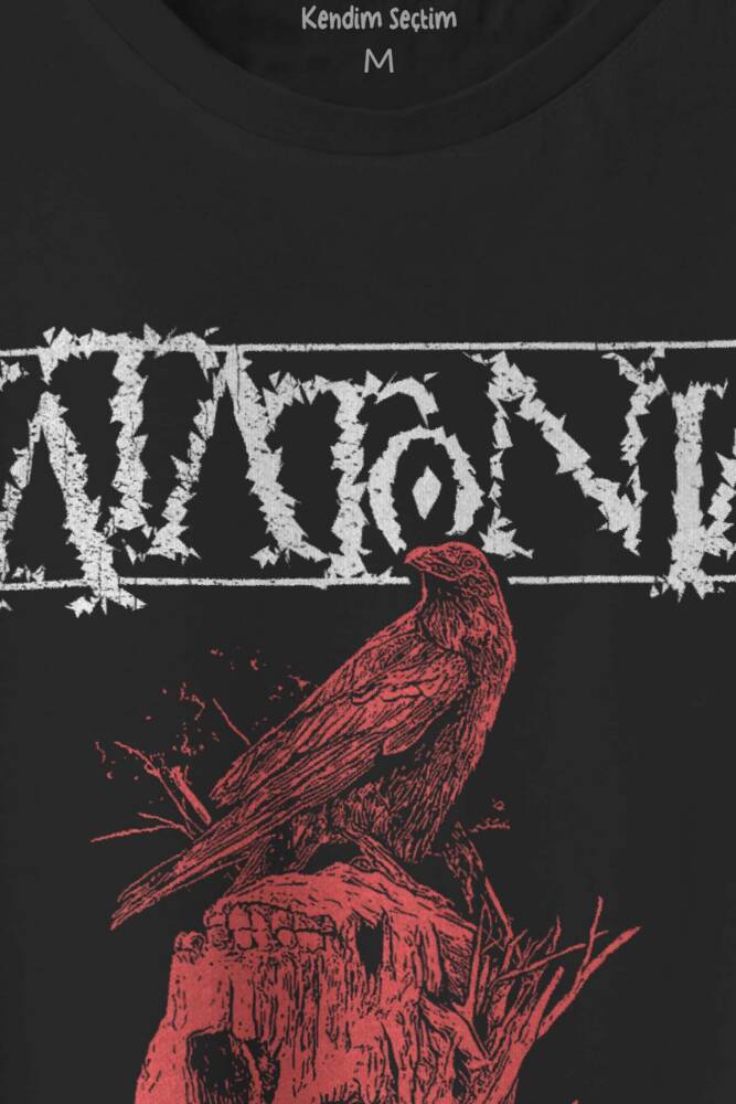 Katatonia Doom Metal Music Baskılı Siyah Regular Fit T-shirt (1)