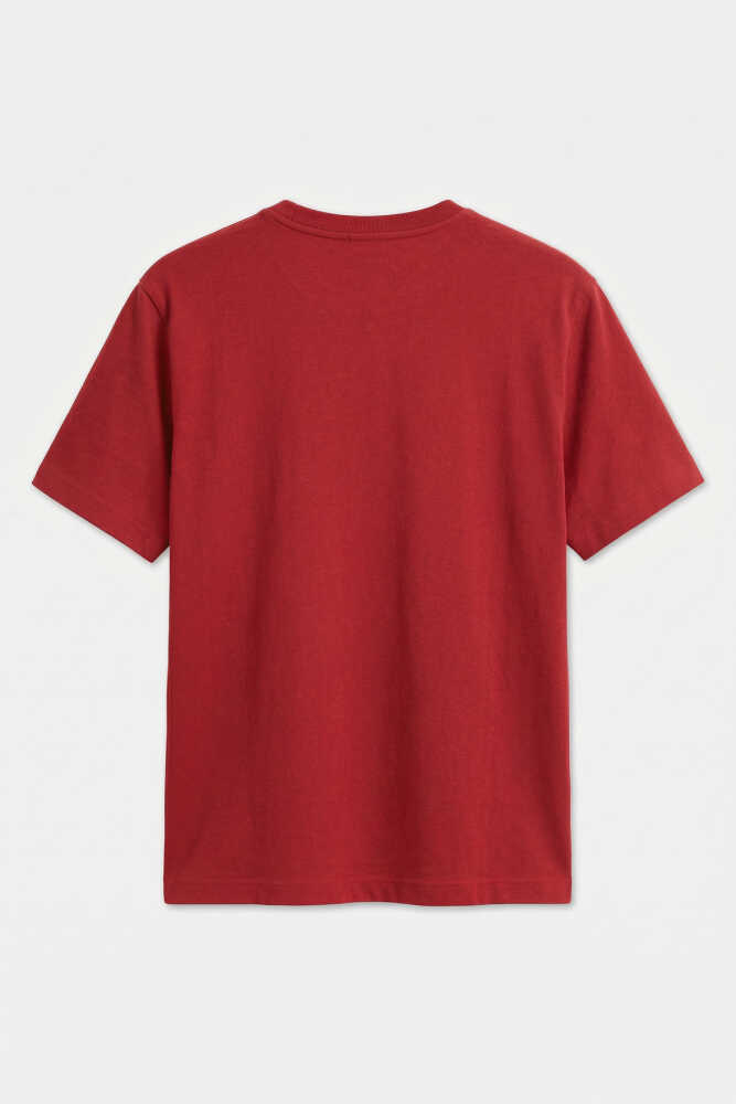 Unisex Kırmızı Basic Tişört (1)