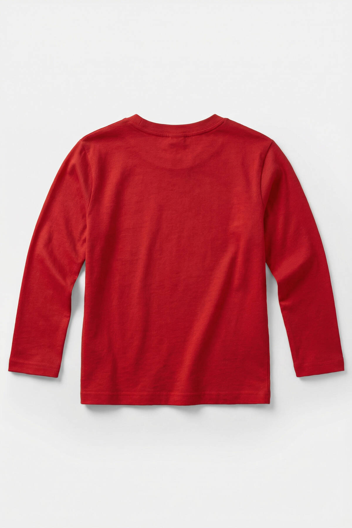 Kırmızı Uzun Kollu Çocuk Tişört Türkiye Bayrak Futbol Voleybol Basketbol Milli Takım Baskılı T-shirt - 3