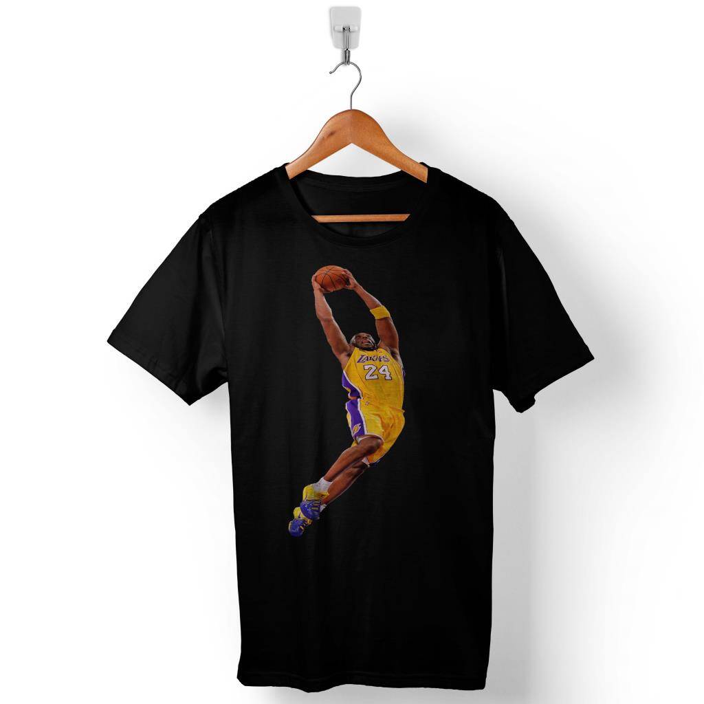 Kobe Braynt Black Mamba Nba Basketball Baskılı Tişört Unisex T-Shirt - 1