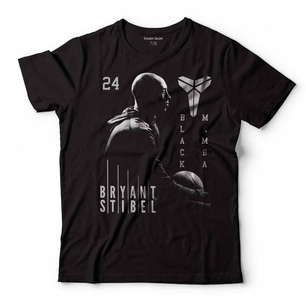 KOBE BRAYNT BLACK MAMBA NBA BASKETBALL ÇOCUK TİŞÖRT - 1