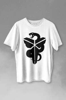 Kobe Bryant Black Mamba Snake Nba Basketball Baskılı Tişört Unisex T-shirt - 1