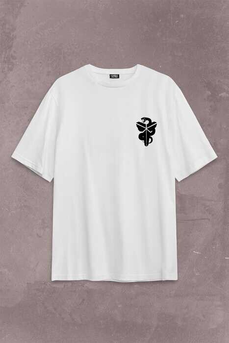 Kobe Bryant Black Mamba Snake Nba Basketball Sırt Ön Baskılı Oversize Tişört Unisex T-Shirt - 2