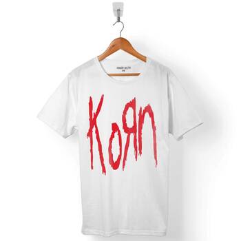 KORN METAL MUSIC LOGO ERKEK TİŞÖRT - 1