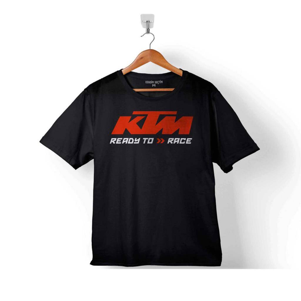 KTM READY TO RACE SUPERMOTARD MOTOSİKLET LOGO 2 ÇOCUK TİŞÖRT - 1