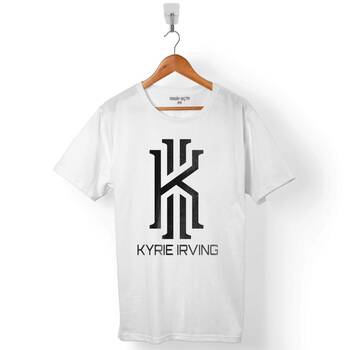 KYRIE ANDREW IRVING LOGO NBA BOSTON CELTICS ERKEK TİŞÖRT - 1