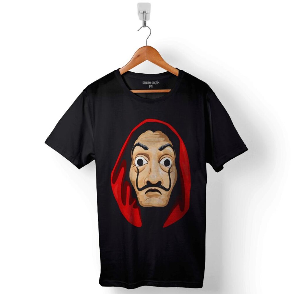 La Casa De Papel Lacasa Logo Baskılı Tişört Unisex T-Shirt - 1